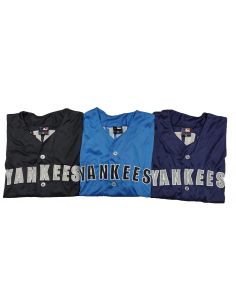 Camisa De Baseball Ny Yankees Azul Lisa